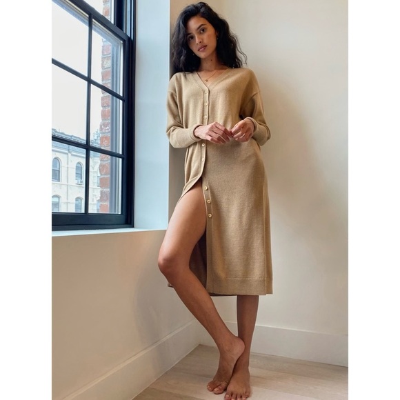 Aritzia Wilfred Utopia Wool Sweater Dress - Picture 1 of 10